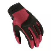 Dámske rukavice na moto Macna Darko bordeaux/black