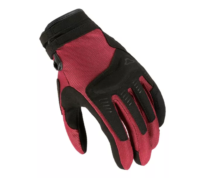 Dámske rukavice na moto Macna Darko bordeaux/black