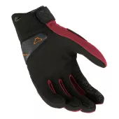 Dámske rukavice na moto Macna Darko bordeaux/black