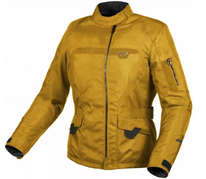 Dámska bunda na moto Macna Evora Ochre Yellow lady jacket vel. S