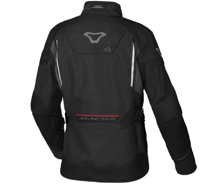 Dámská bunda na moto Macna Mundial black vel. 2XL