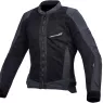 Dámska bunda na moto Macna Velocity grey/nighteye/black jacket lady