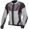 Dámska bunda na moto Macna Orcano light grey/pink