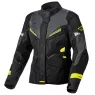 Dámska bunda na moto Macna Sonar night eye/neon yellow