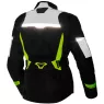 Dámska bunda na moto Macna Sonar night eye/neon yellow