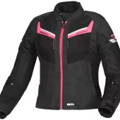 Dámská bunda na moto Macna Tondo black/pink jacket lady vel. S