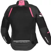 Dámská bunda na moto Macna Tondo black/pink jacket lady vel. S