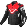 Bunda na moto Macna Tracktix black/white/red