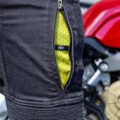 Pánske nohavice Trilobite Parado doublelayer AAA skinny fit jeans black level 2 (predĺžené)