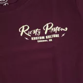 Rusty Pistons RPTSW80 Master 85 burgundy triko vel. 2XL