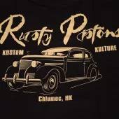 Tričko Rusty Pistons Master 85 black