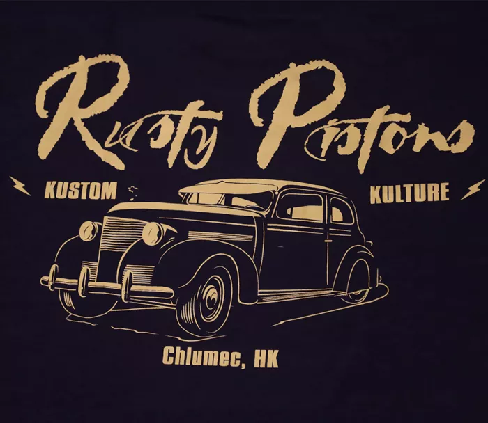 Rusty Pistons RPTSM100 Master 85 blue triko vel. S