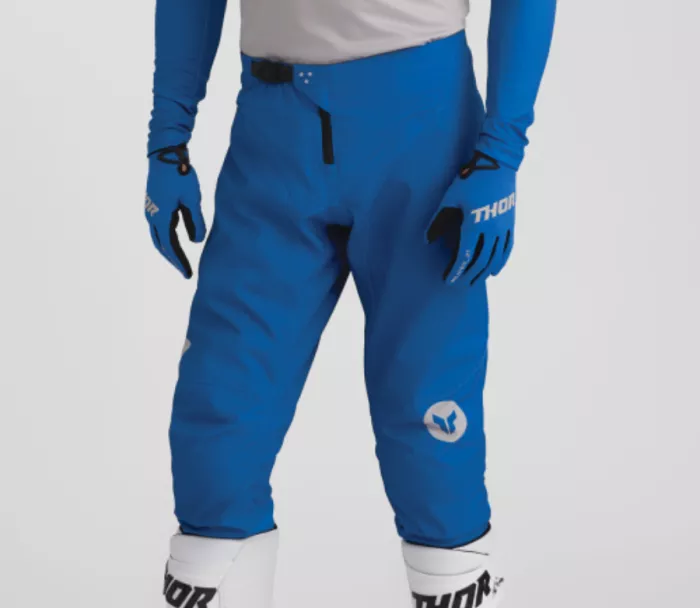 Motokrosové nohavice Thor Ridemode Menace blue