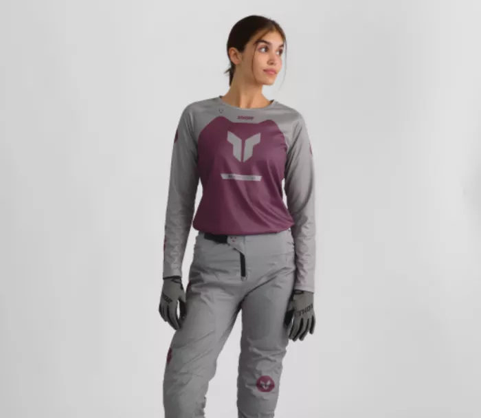 Thor 2911 - 0358 Ridemode Menace dámský dres purple/gray vel.M