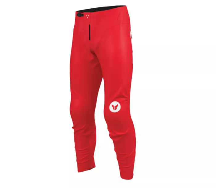 Detské motokrosové nohavice Thor Ridemode Menace red