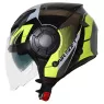 Helma na motorku XRC Metric black/fluo
