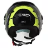 Helma na motorku XRC Metric black/fluo
