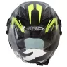 Helma na motorku XRC Metric black/fluo