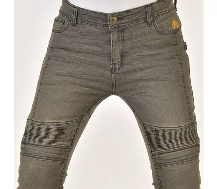 Džínsy na motorku Trilobite Micase Urban men grey vel. 30