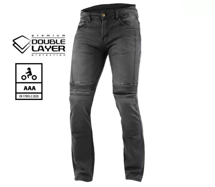 Trilobite Micas Urban doublelayer AAA men jeans grey vel. 34