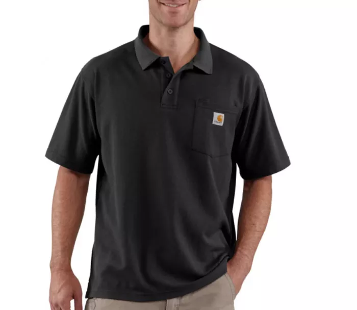 Polotričko CARHARTT Midweight S/S Pocket black