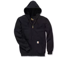 Mikina CARHARTT ZIP BLACK