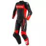 Kombinéza na moto Dainese MISTEL matt black/fluo red/matt black