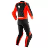 Kombinéza na moto Dainese MISTEL matt black/fluo red/matt black