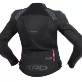 XRC Moos ladies leather jacket blk/pink/grey - 48