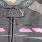 XRC Moos ladies leather jacket blk/pink/grey - 48