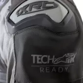 Kožená bunda na moto XRC Moos blk/grey vel´. 58