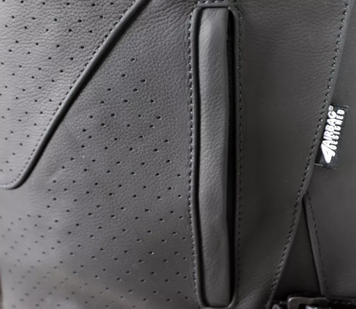 Kožená bunda na moto XRC Moos blk/grey vel´. 58