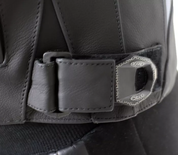 Kožená bunda na moto XRC Moos blk/grey vel´. 58