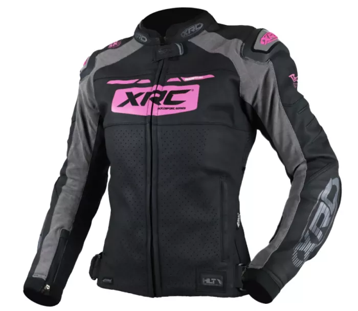 Dámska bunda XRC Moos 2.0 HLT leather blk/pink/grey