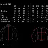 XRC Moos 2.0 HLT men leather jacket blk/red/wht vel. 46