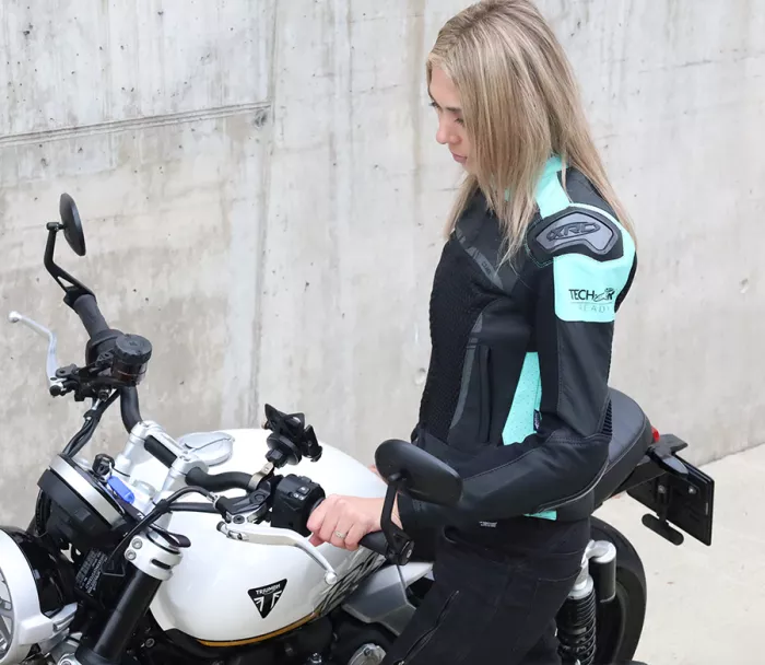 Dámska bunda XRC TOURER AIR HLT Tech Air ready black/turquoise