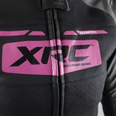 XRC Moos 2.0 HLT ladies leather jacket blk/pink/grey vel. 44
