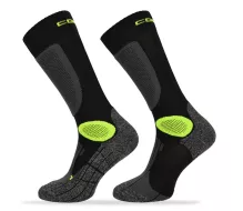 Motorkárske ponožky Brubeck Comodo MTB2 black/green