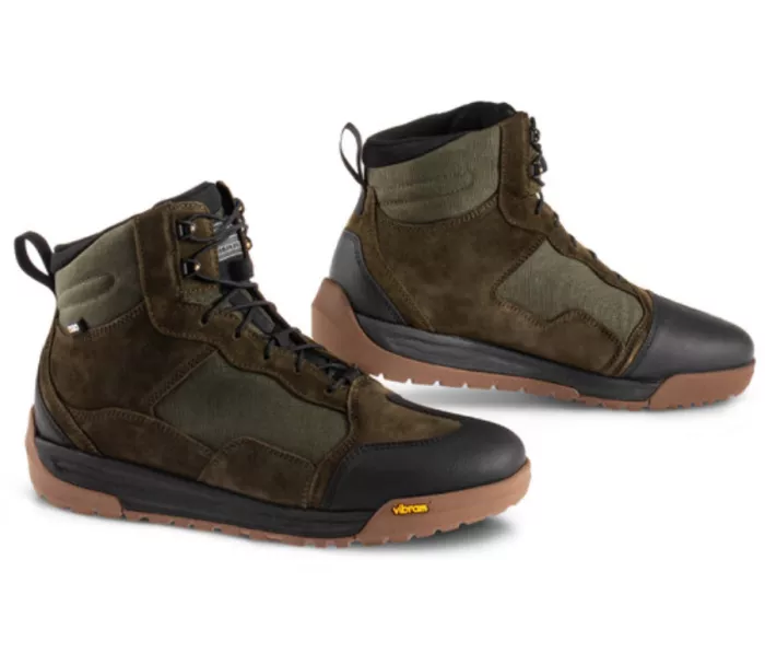 Topánky na moto Falco Multisport army green