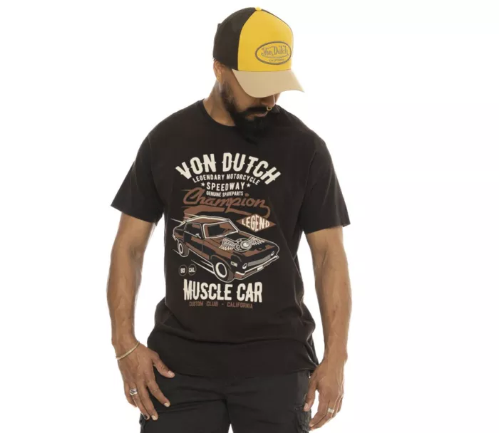 Von Dutch Muscle black vel. L