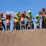 Dětská helma na moto XRC MX Jasper Youth Fluo/blue