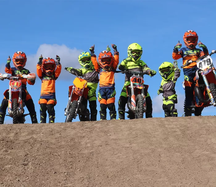 Detské motokrosové topánky XRC MX Move junior black