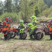 Detské motokrosové topánky XRC MX Move junior black