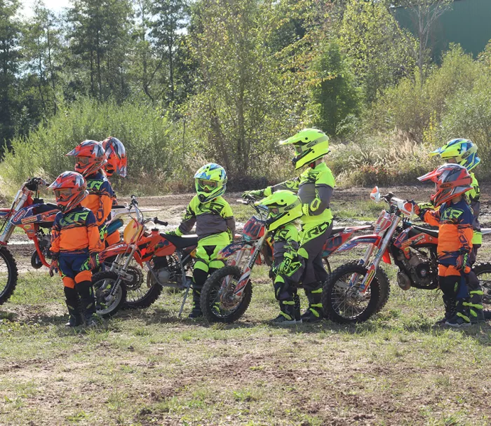 Detské motokrosové topánky XRC MX Move junior black