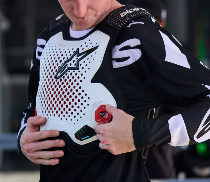 Airbagová vesta Alpinestars Tech-Air® MX white