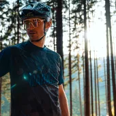 Nabajk Kubba men jersey short sleeve black camo/dark blue S