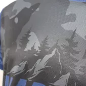 Nabajk Kubba men jersey short sleeve black camo/dark blue S