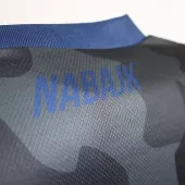 Nabajk Kubba men jersey short sleeve black camo/dark blue S