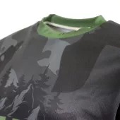 Pánsky dres Nabajk Kubba short sleeve black camo/khaki
