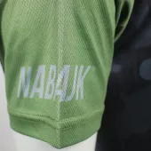 Pánsky dres Nabajk Kubba short sleeve black camo/khaki